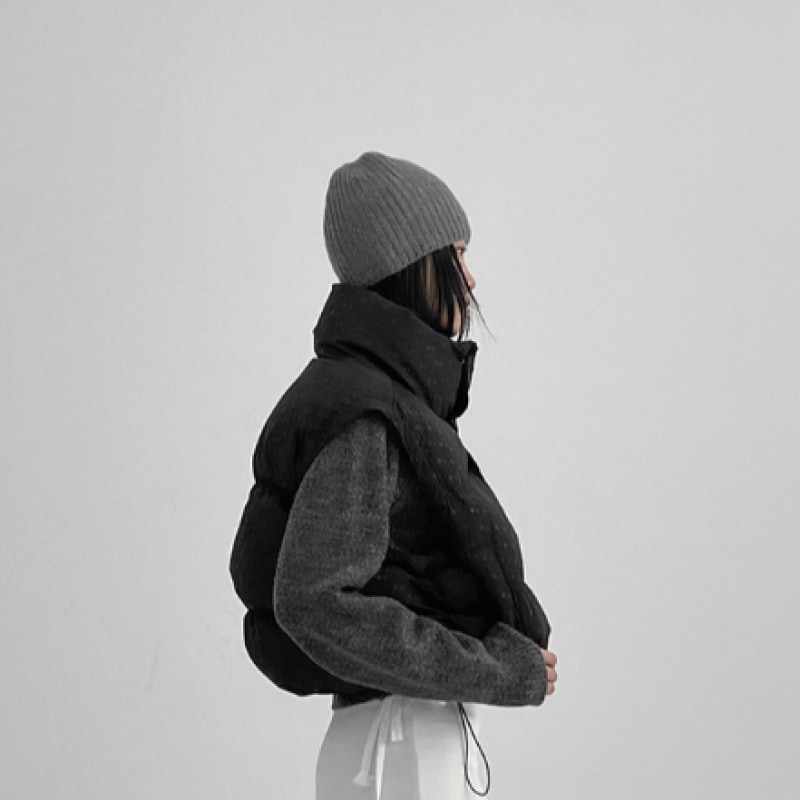 ブラックアップメリトンドットツーウェイパディング ブラックアップメリトンドットツーウェイパディング