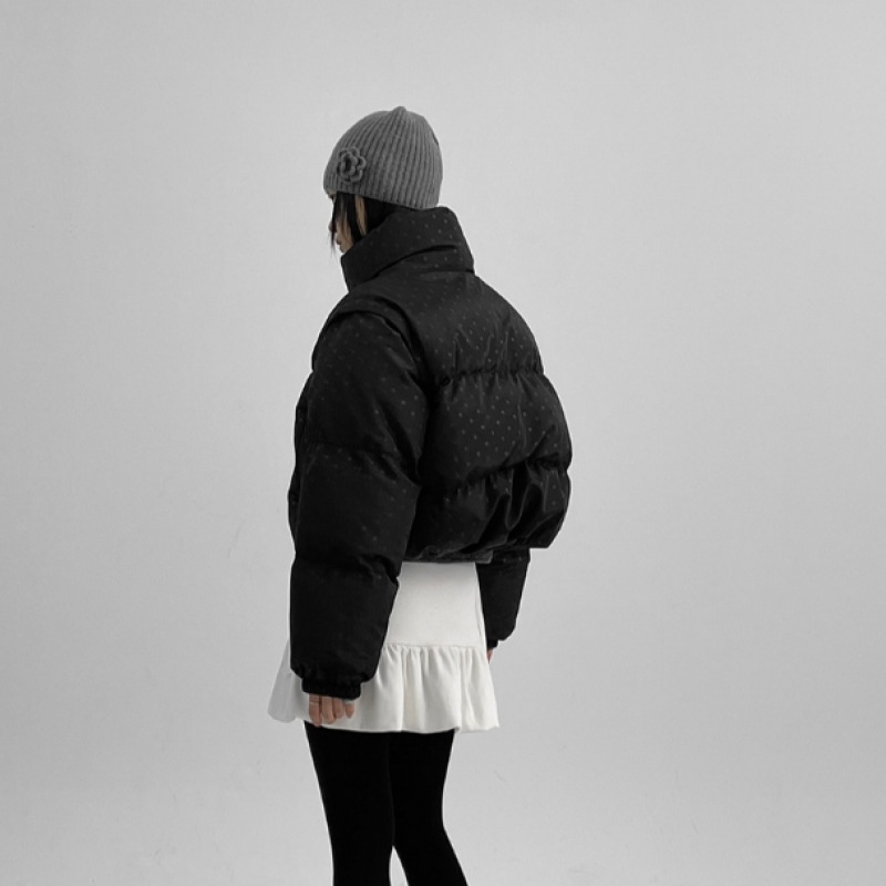 ブラックアップメリトンドットツーウェイパディング ブラックアップメリトンドットツーウェイパディング