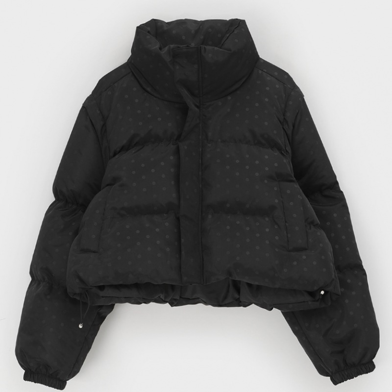 ブラックアップメリトンドットツーウェイパディング ブラックアップメリトンドットツーウェイパディング