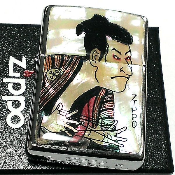 Qoo10] ジッポー ZIPPO ライター 和柄 綾取り役者