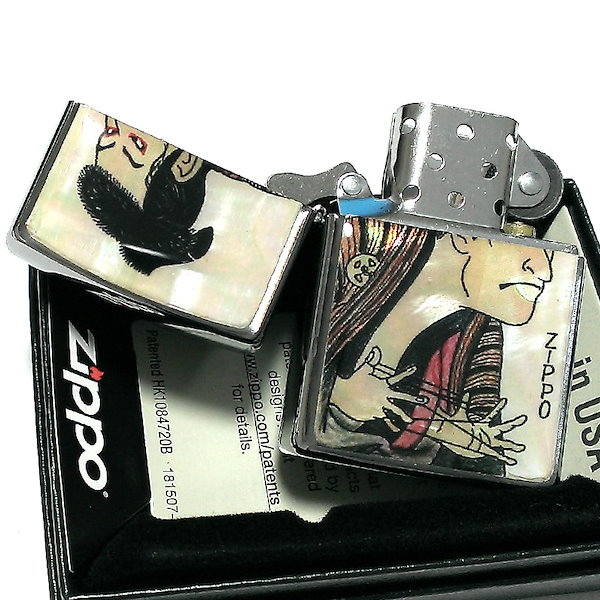 Qoo10] ジッポー ZIPPO ライター 和柄 綾取り役者