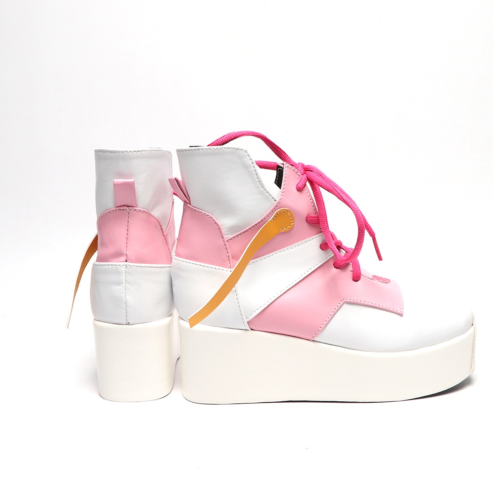 コスプレ靴 桜巫女 コスプレ さくらみこ 変装用 下駄 シューズ 長靴 コスプレ クリスマス ハロウィン コスプレ靴 桜巫女 コスプレ さくらみこ 変装用 下駄 シューズ 長靴 コスプレ クリスマス ハロウィン