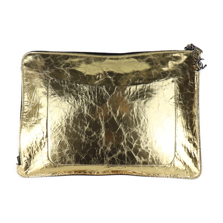 新品未使用展示品 CHANEL シャネル クラッチバッグ A82164 VOTEZ COCO レザー ゴールド ブラック セカンドバッグ ハンドバッグ ココマーク ロゴ メタリック【本物保証】 新品未使用展示品 CHANEL シャネル クラッチバッグ A82164 VOTEZ COCO レザー ゴールド ブラック セカンドバッグ ハンドバッグ ココマーク ロゴ メタリック【本物保証】