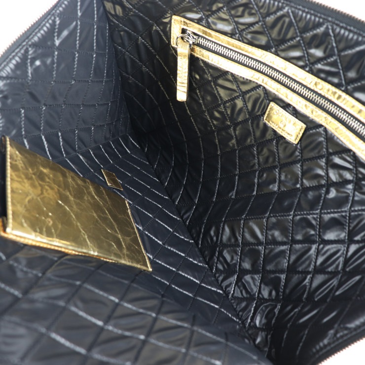 新品未使用展示品 CHANEL シャネル クラッチバッグ A82164 VOTEZ COCO レザー ゴールド ブラック セカンドバッグ ハンドバッグ ココマーク ロゴ メタリック【本物保証】 新品未使用展示品 CHANEL シャネル クラッチバッグ A82164 VOTEZ COCO レザー ゴールド ブラック セカンドバッグ ハンドバッグ ココマーク ロゴ メタリック【本物保証】