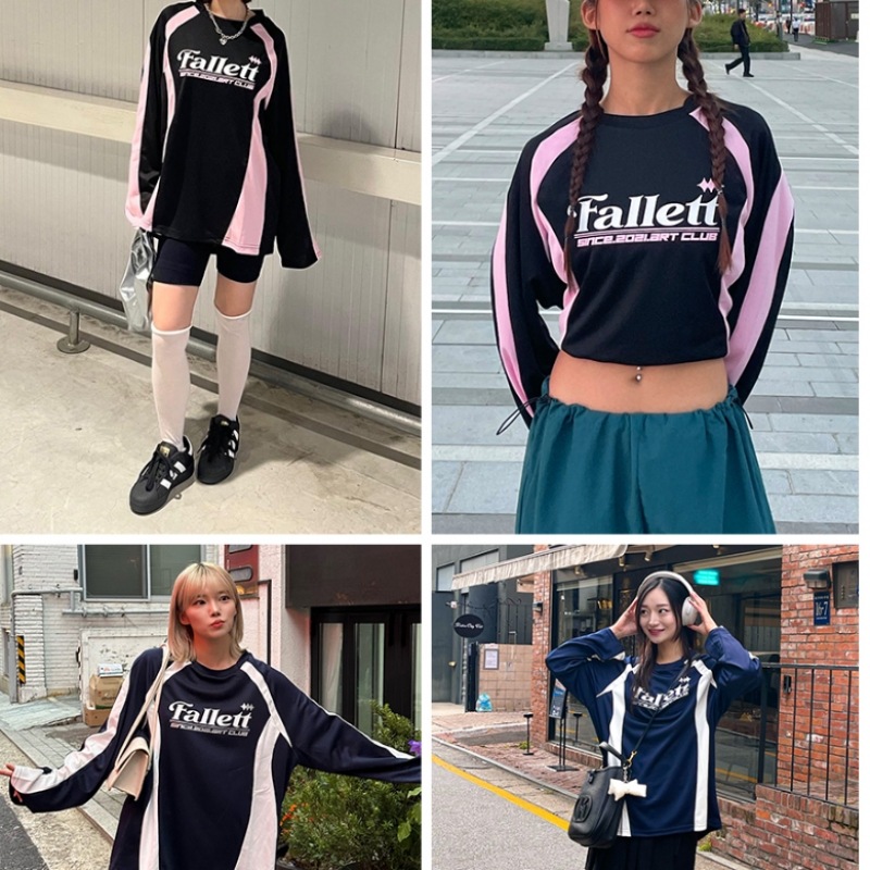 FALLETTスポーツクラブフットボールジャージロングスリーブネイビー FALLETTスポーツクラブフットボールジャージロングスリーブネイビー