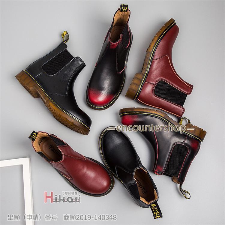 新品 大人気 サイドゴアブーツ メンズ レディース 靴 カジュアルシューズ おしゃれ 裏起毛 あったか 防寒 秋冬