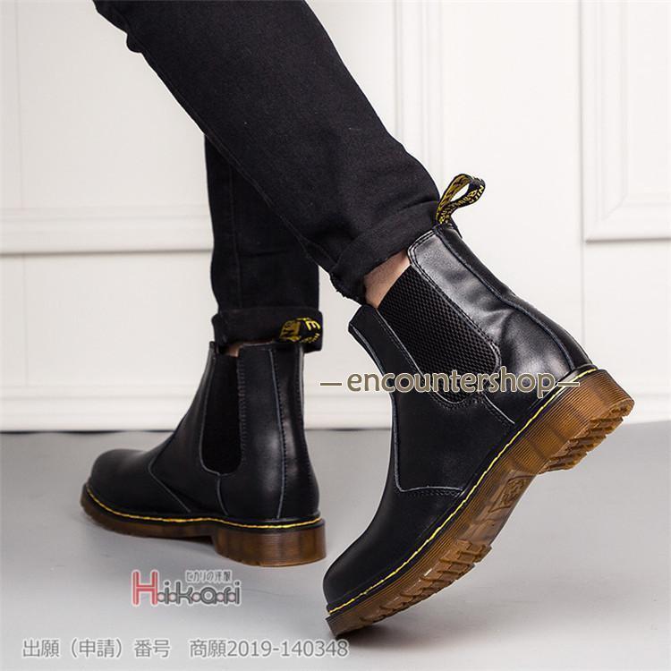 新品 大人気 サイドゴアブーツ メンズ レディース 靴 カジュアルシューズ おしゃれ 裏起毛 あったか 防寒 秋冬