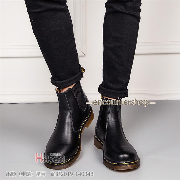 新品 大人気 サイドゴアブーツ メンズ レディース 靴 カジュアルシューズ おしゃれ 裏起毛 あったか 防寒 秋冬