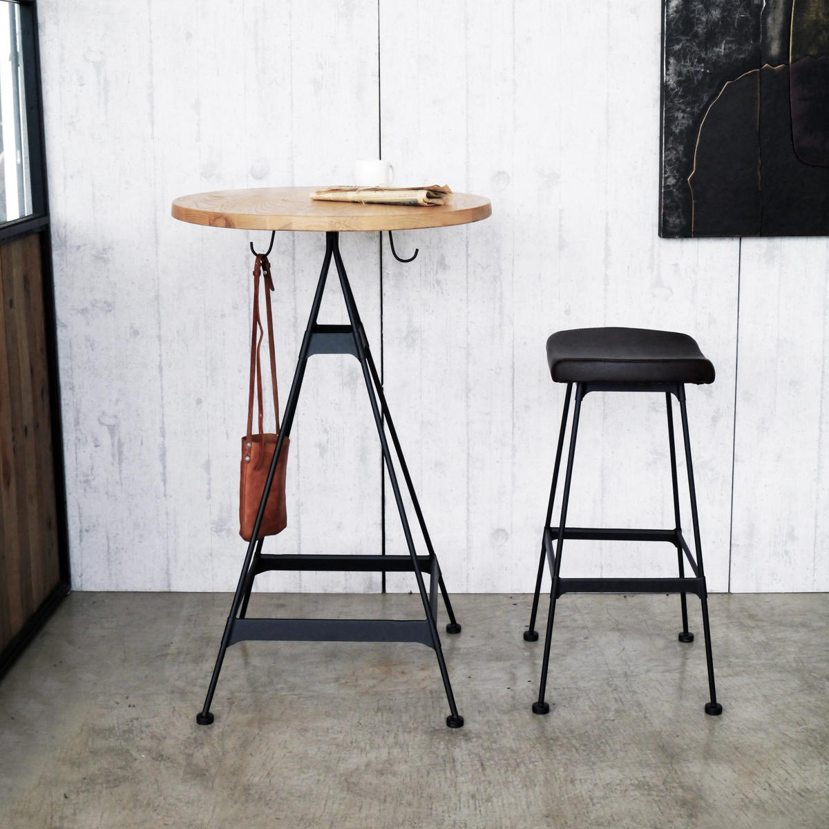 カウンタチェア シンプル 天然皮革調 スタイリッシュ ハイチェア バーチェア チェア 椅子 完成品 レザー調 背もたれなし スチール脚 カウンタチェア シンプル 天然皮革調 スタイリッシュ ハイチェア バーチェア チェア 椅子 完成品 レザー調 背もたれなし スチール脚