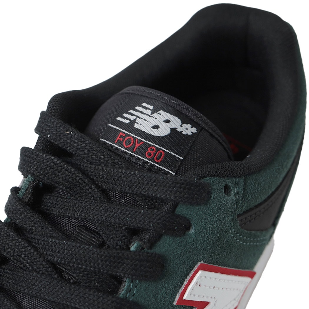 海外限定 NEW BALANCE ニューバランス 480 ヌメリック スニーカー NUMERIC NM480FOY GREEN BLACK ( 日本未発売 緑 グリーン 黒 ブラック SKATE スケ