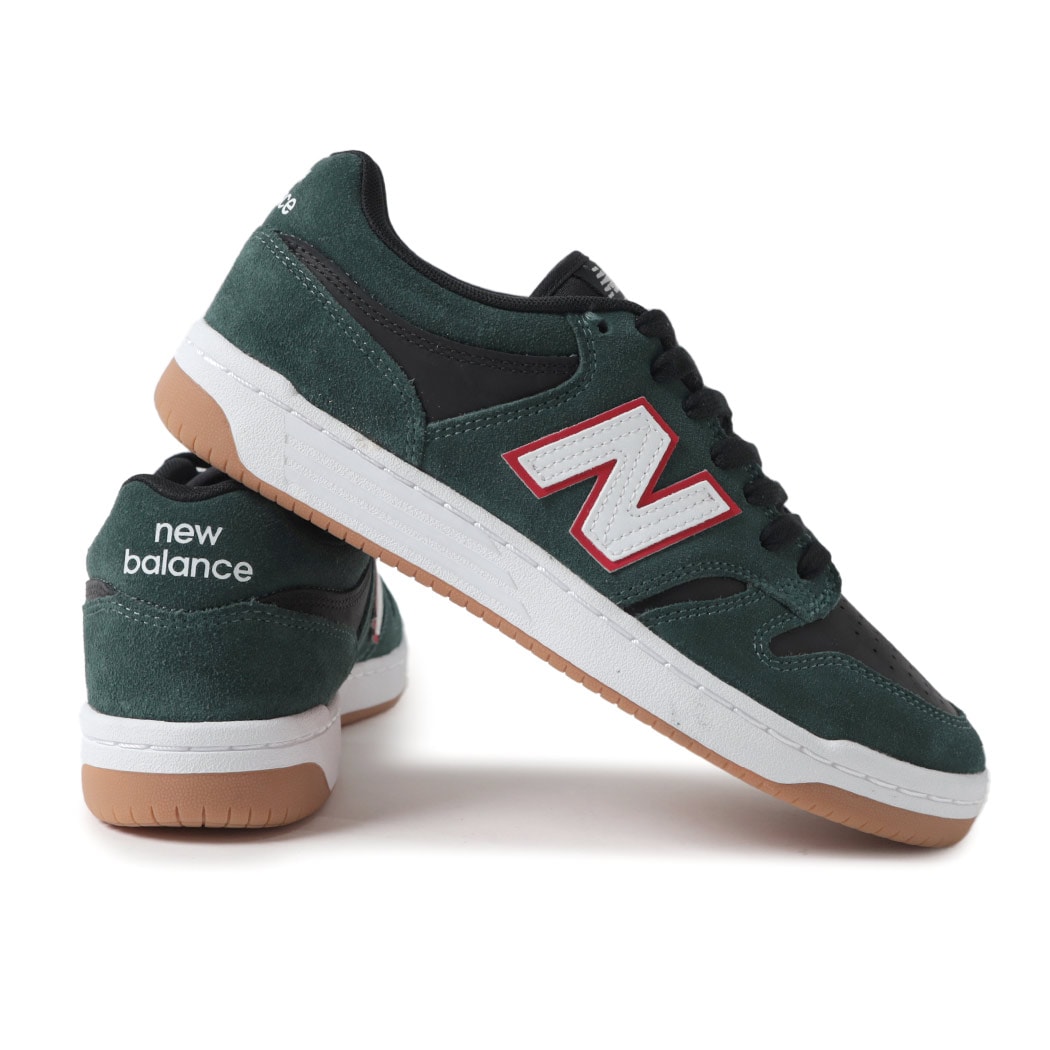 海外限定 NEW BALANCE ニューバランス 480 ヌメリック スニーカー NUMERIC NM480FOY GREEN BLACK ( 日本未発売 緑 グリーン 黒 ブラック SKATE スケ
