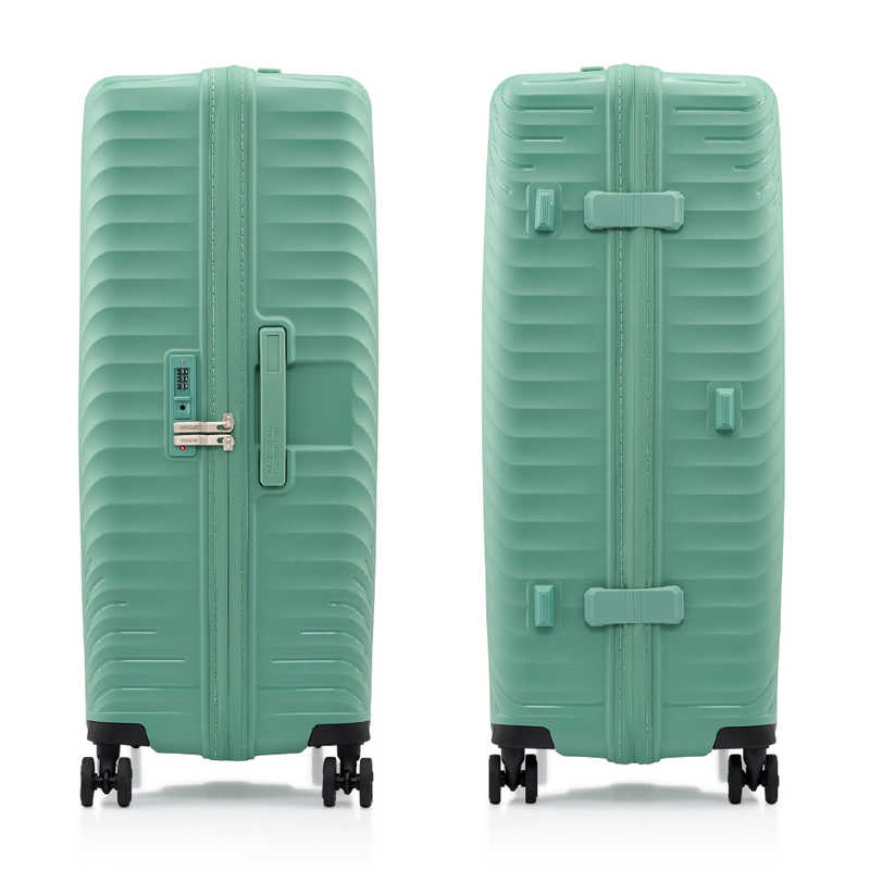 アメリカンツーリスター　軽量スーツケース 止水ファスナー Lサイズ 無料預け入れ ダイアジップ (DIAZIP) ［TSAロック搭載］ グリーン　UI5＊04003