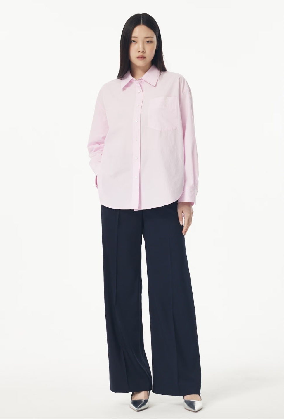 レタリング パッチ ポケット シャツ レタリング パッチ ポケット シャツ