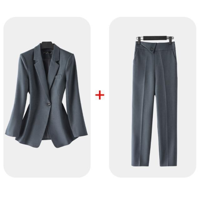 【XRELEX】スーツ レディース セットアップ セレモニースーツ スーツパンツ フォーマル 春 秋 長袖 ロング丈 洗える ビジネス 通勤 おしゃれ 結婚式 入学式 卒業式 面接