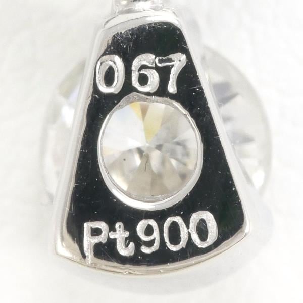 PT900 プラチナ PT850 ネックレス ダイヤ 0.67 鑑定書 ジュエリー