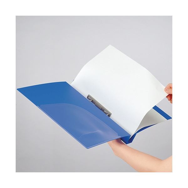 (まとめ) コクヨ Dリングファイル(スムーススタイル) A4タテ 300枚収容 背幅45mm 青 フ-UDS430B 1冊 (×20セット)