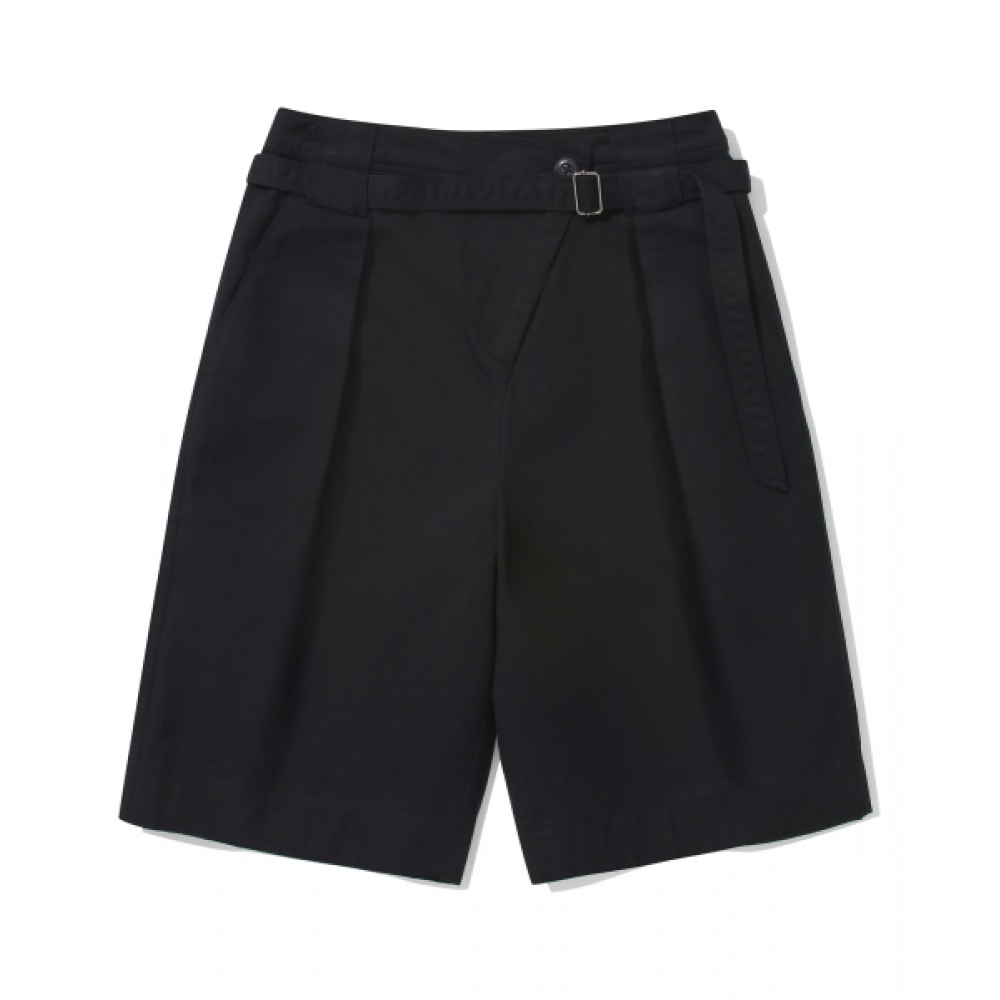 COVERNAT 女性用バミューダショーツブラック COVERNAT 女性用バミューダショーツブラック