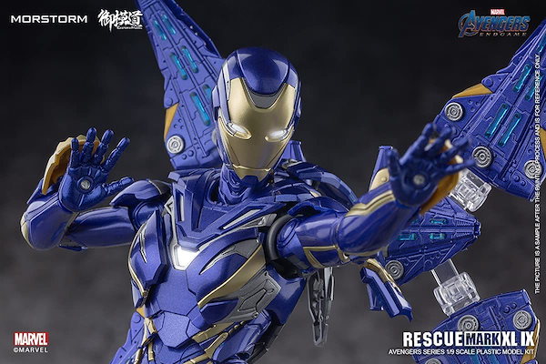 新品未開封　アイアンマン　マーク9 & ペッパーポッツ 新品未開封アイアンマンマーク9 & ペッパーポッツ