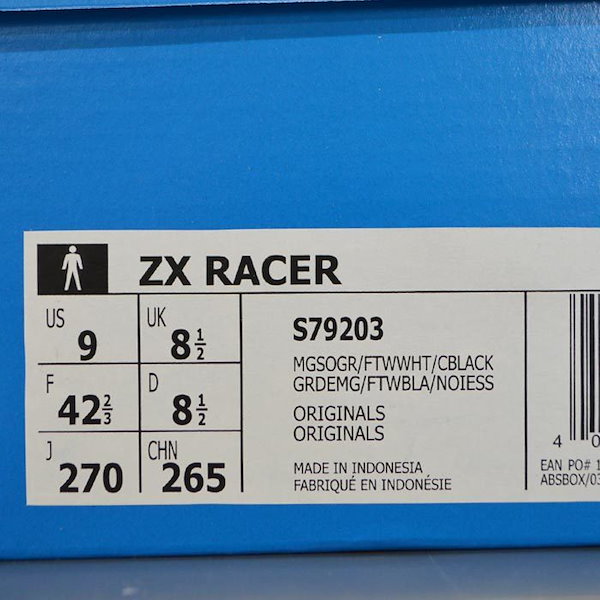 アディダス メンズ スニーカー ＺＸ レーサー adidas ZX RACER S79203 靴 シューズ カジュアル ランニング スポーツ  オリジナルス ORIGINALS