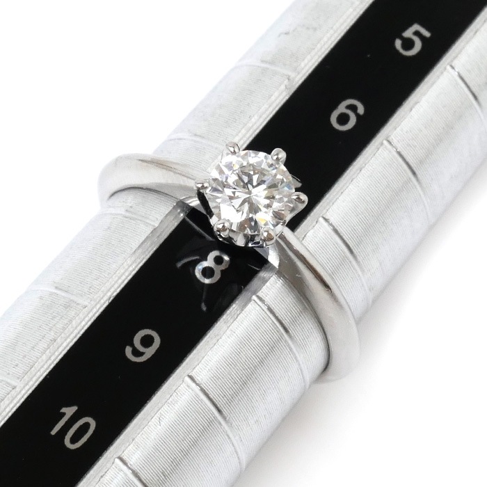 star sand 星の砂 Pt900プラチナ リング・指輪 ダイヤモンド0.34ct 7号