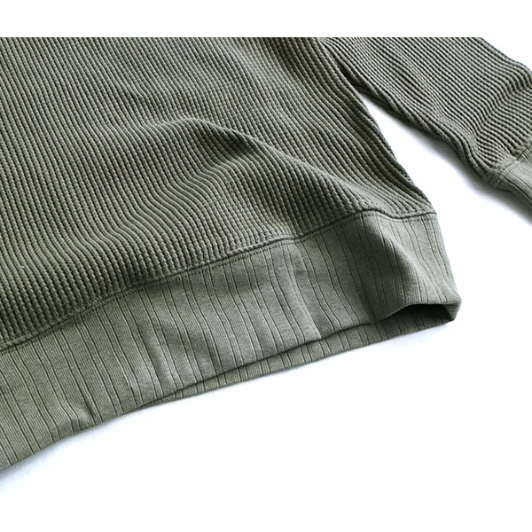 スーパーヘビーウェイト度詰めスウェット並みワッフルアンダーシャツ グレー L スーパーヘビーウェイト度詰めスウェット並みワッフルアンダーシャツ グレー L