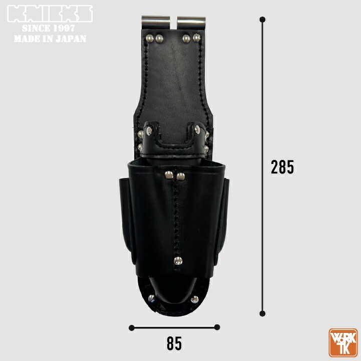 [即日出荷] KNICKS ニックス TIT補強プレート入 折畳式 3P充電ドライバーホルダー 腰袋 工具入れ /nx-titb-103jocdx