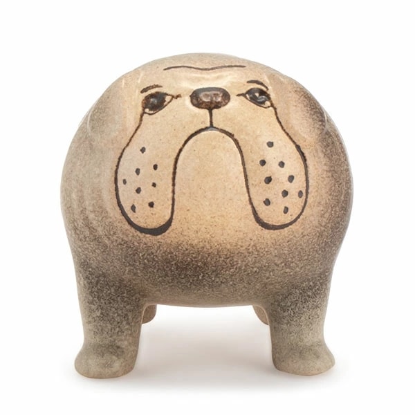 置物 ケンネル 17.5 x 12.7 cm 動物 オブジェ 北欧 インテリア アンティーク