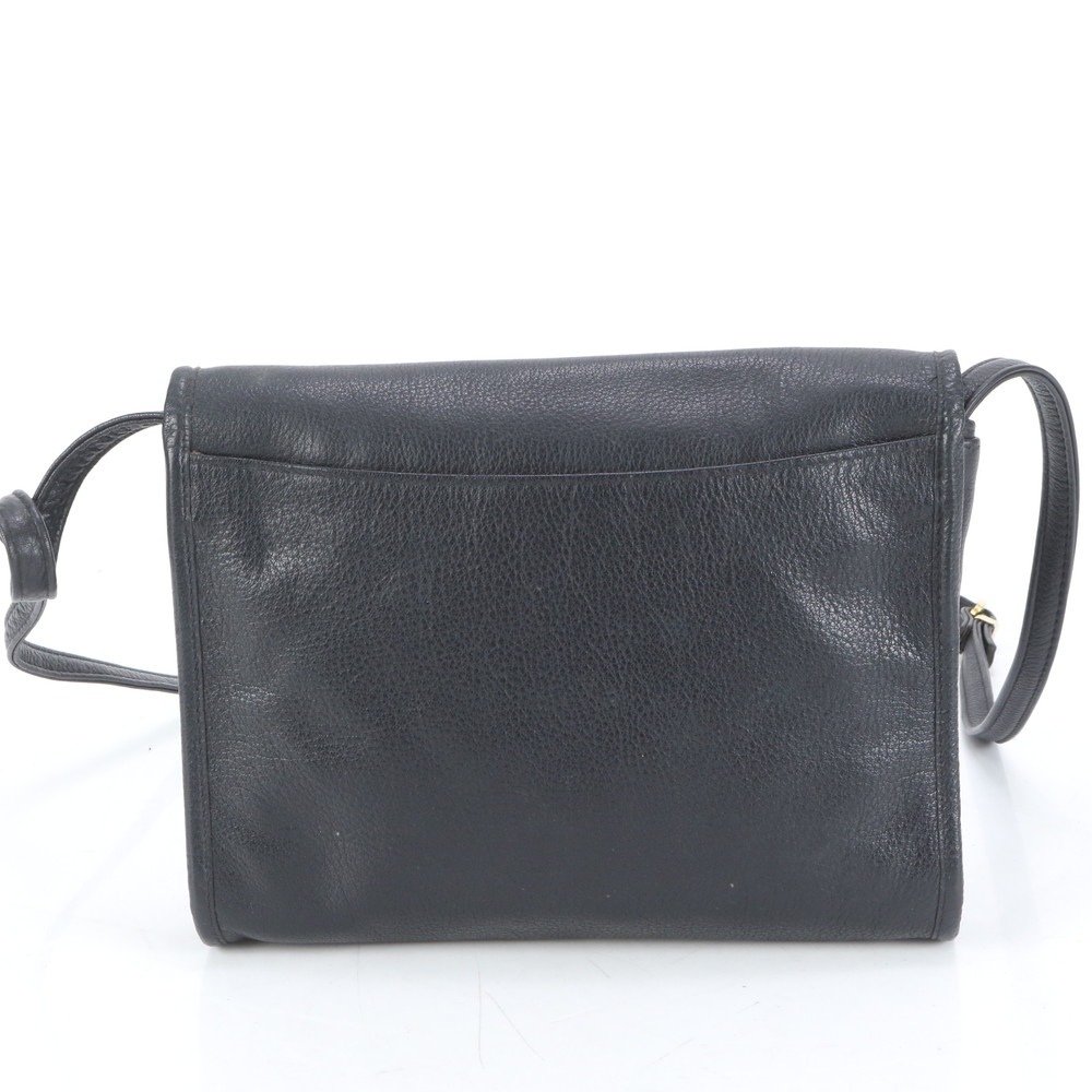 美品 ヴィンテージ レザー ショルダーバッグ 斜め掛け ハンド トート ブラック 黒 レディース EUE CQ9-10 中古 美品 ヴィンテージ レザー ショルダーバッグ 斜め掛け ハンド トート ブラック 黒 レディース EUE CQ9-10 中古