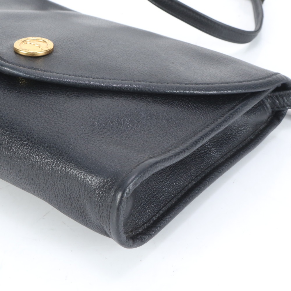 美品 ヴィンテージ レザー ショルダーバッグ 斜め掛け ハンド トート ブラック 黒 レディース EUE CQ9-10 中古 美品 ヴィンテージ レザー ショルダーバッグ 斜め掛け ハンド トート ブラック 黒 レディース EUE CQ9-10 中古