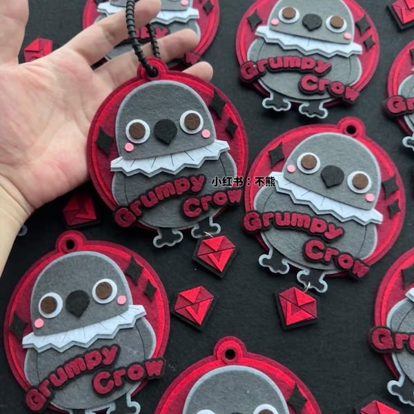 Qoo10] 恋と深空周辺シン好気鴉不織布キーホルダー