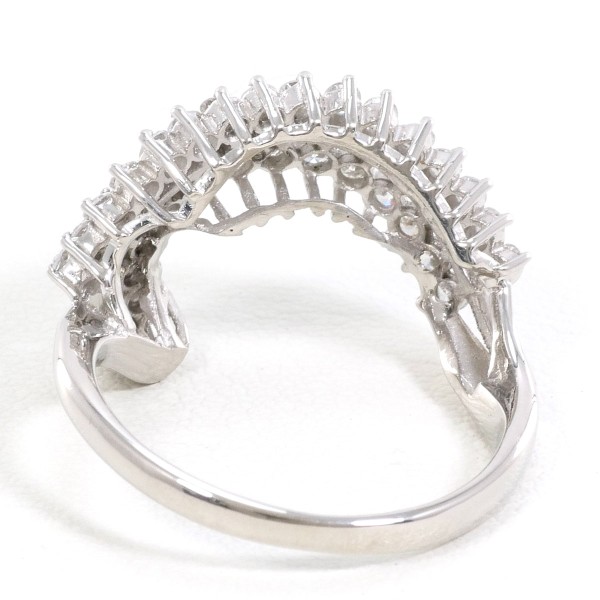 PT900 プラチナ リング 指輪 13号 ダイヤ 0.56 総重量約5.1g ジュエリー 中古 PT900 プラチナ リング 指輪 13号 ダイヤ 0.56 総重量約5.1g ジュエリー 中古