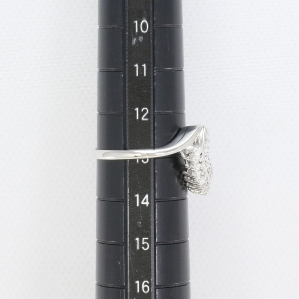 PT900 プラチナ リング 指輪 13号 ダイヤ 0.56 総重量約5.1g ジュエリー 中古 PT900 プラチナ リング 指輪 13号 ダイヤ 0.56 総重量約5.1g ジュエリー 中古