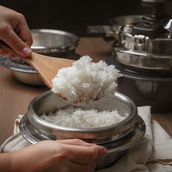 グッドご飯 2人用 ステン 圧力炊飯器 インダクション ガス兼用 シングル族 グッドご飯 2人用 ステン 圧力炊飯器 インダクション ガス兼用 シングル族