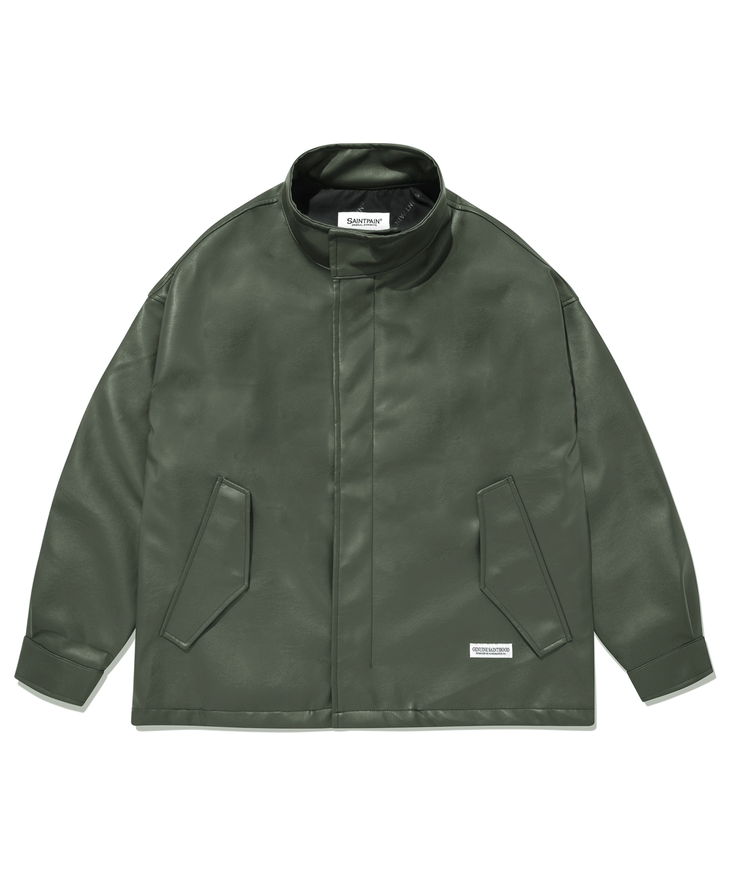 BTS 着用 ブランド SP VEGAN LETHER M51 CROP FIELD JACKET