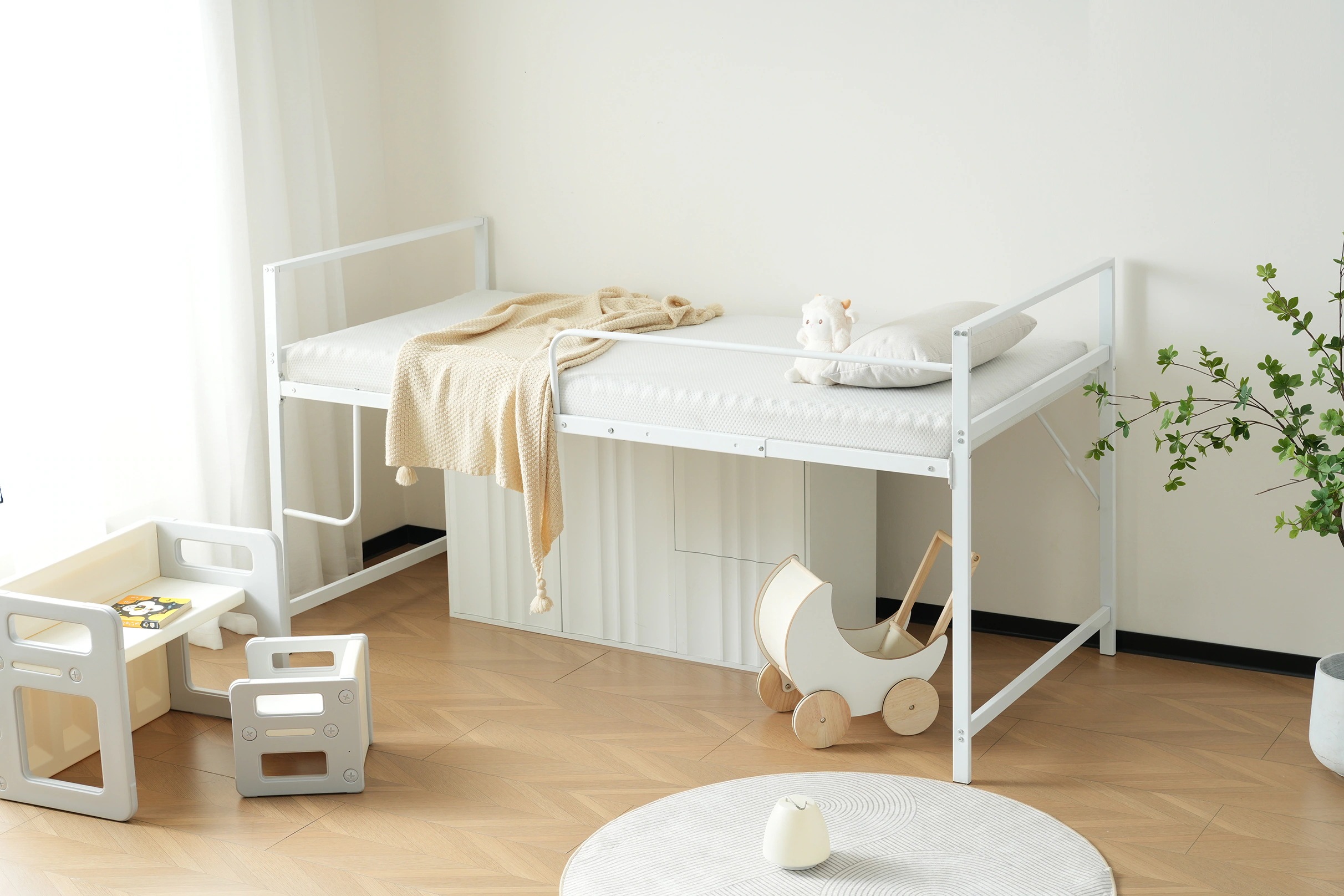 【高さ110cm】ロフトベッド パイプベッド シングル システムベッド ロータイプ 収納 北欧風 大人 一人暮らし スチール 耐震 ベッド 【高さ110cm】ロフトベッド パイプベッド シングル システムベッド ロータイプ 収納 北欧風 大人 一人暮らし スチール 耐震 ベッド