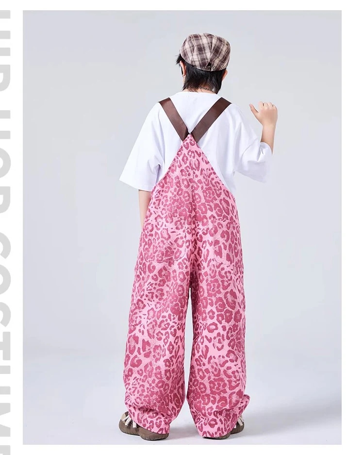 ベビー レオパード柄 単品 セット 子供服 男の子 女の子 キッズ ダンス 衣装 ヒップホップ