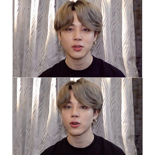 Qoo10] HANNA543 bts ジミン着用 E783 シルバーイ