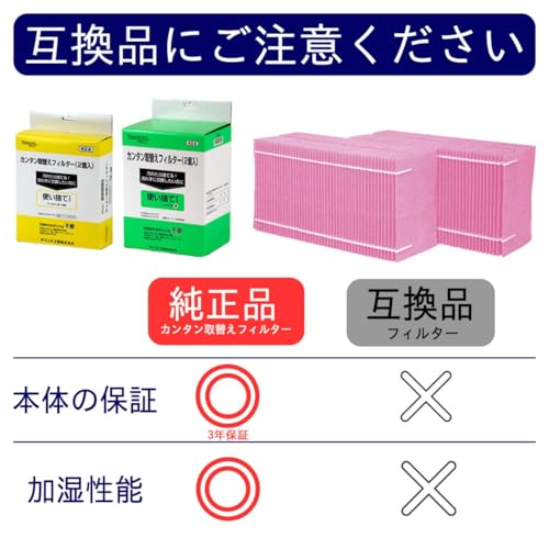 【純正品】 ダイニチ(Dainichi) 加湿器 フィルター 交換用 カンタン取替えフィルター4個入 【純正品】 ダイニチ(Dainichi) 加湿器 フィルター 交換用 カンタン取替えフィルター4個入