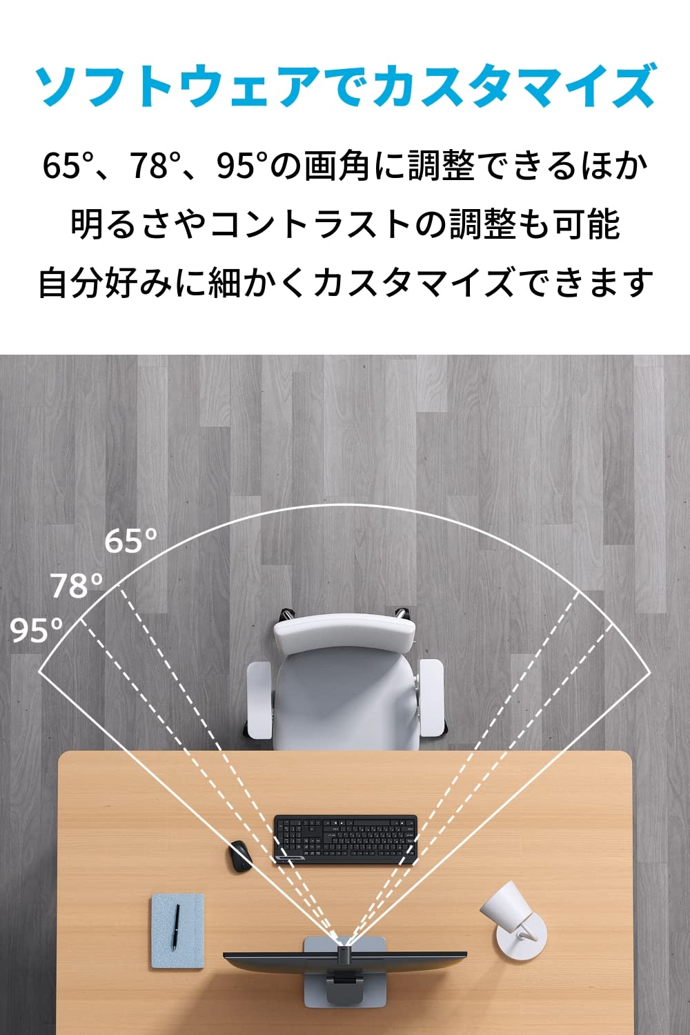 Anker PowerConf C200 / 2K コンパクトウェブカメラ/ノイズリダクション/オートゲインコントロール/オートフォーカス/画角調整/プライバシーカバー Anker PowerConf C200 / 2K コンパクトウェブカメラ/ノイズリダクション/オートゲインコントロール/オートフォーカス/画角調整/プライバシーカバー