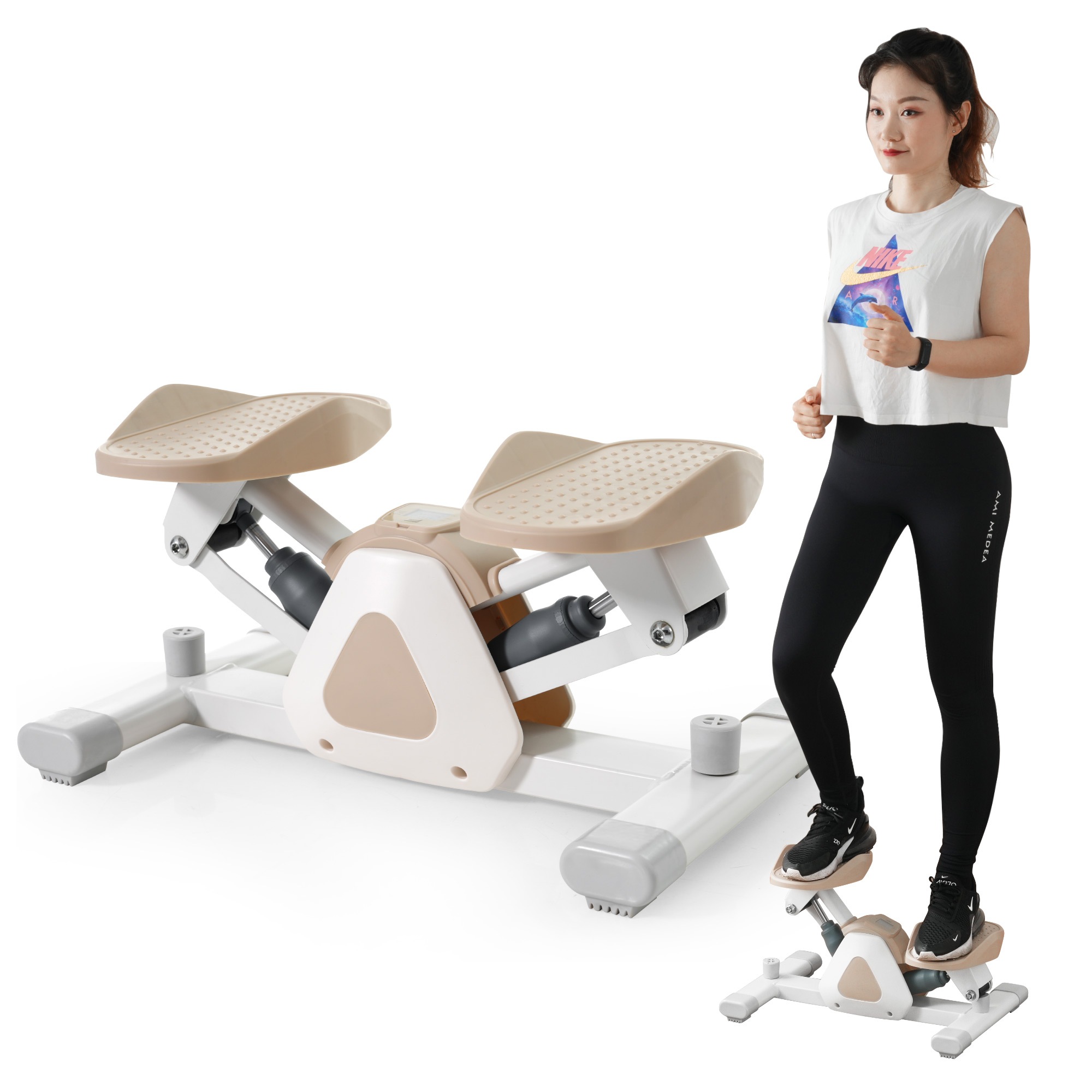 ステッパーは静かで省スペースな家庭用有酸素運動およびダイエット器具です
