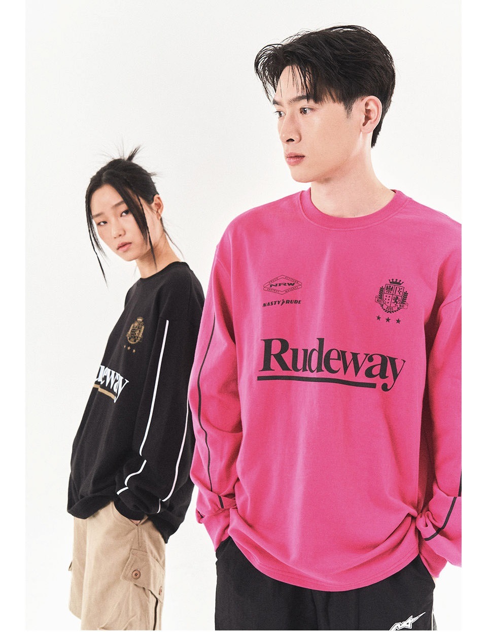 NASTYKICK] 2023 S/S [NK] NRW Squad Longsleeve [3色] Tシャツ