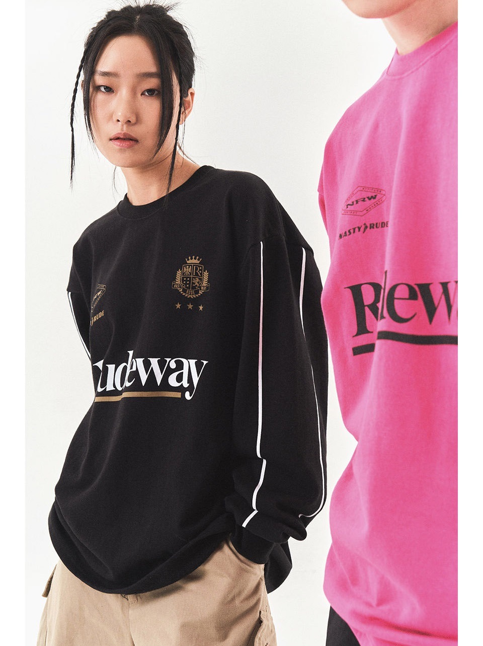NASTYKICK] 2023 S/S [NK] NRW Squad Longsleeve [3色] Tシャツ