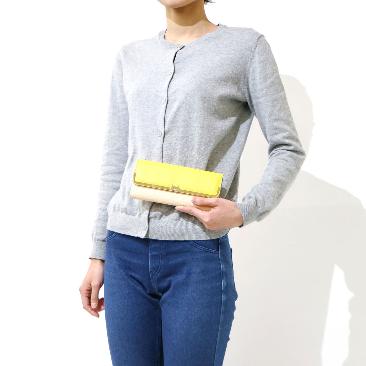 ツモリチサト 長財布 tsumori chisato CARRY シュリンクコンビ 財布 レディース 57661