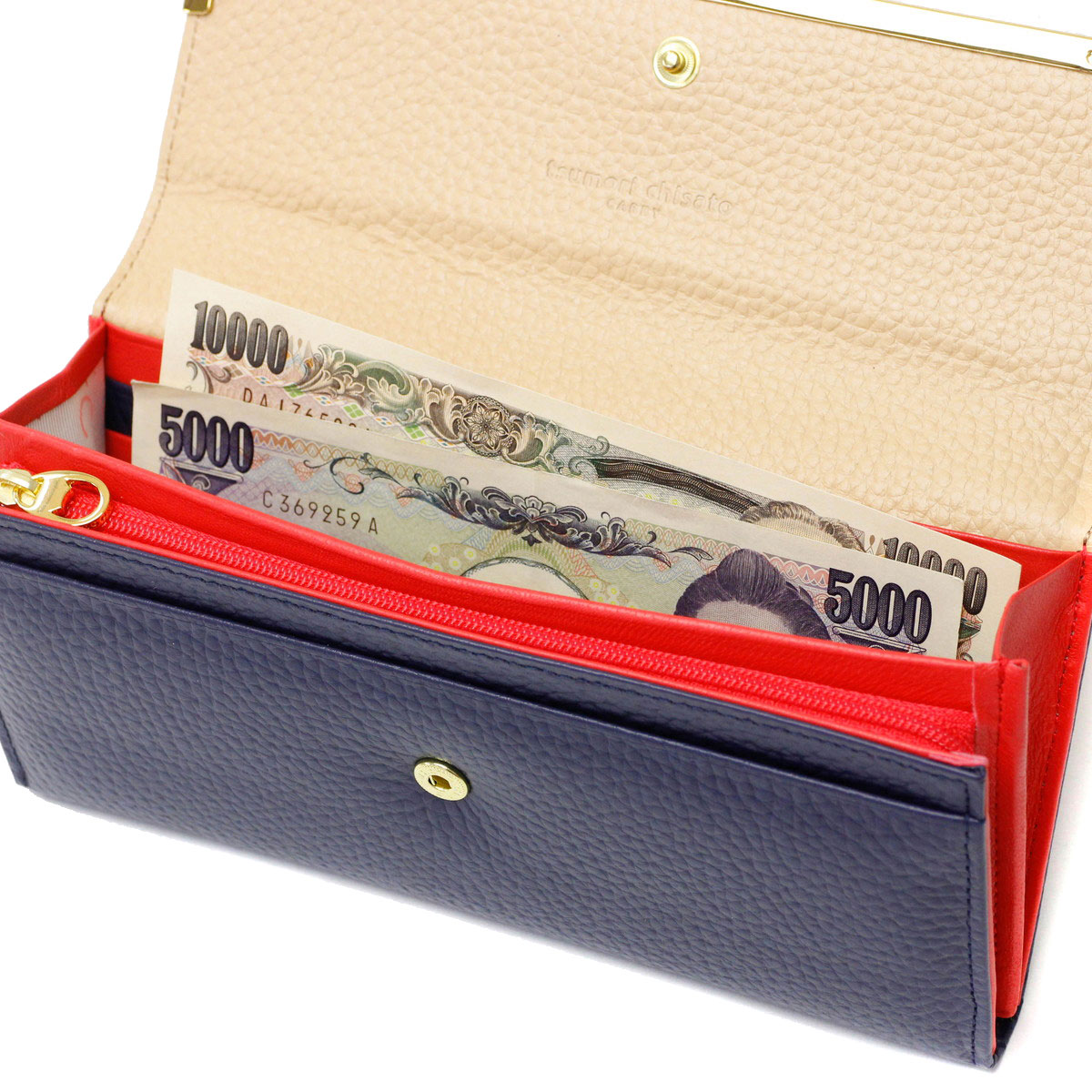 ツモリチサト 長財布 tsumori chisato CARRY シュリンクコンビ 財布 レディース 57661