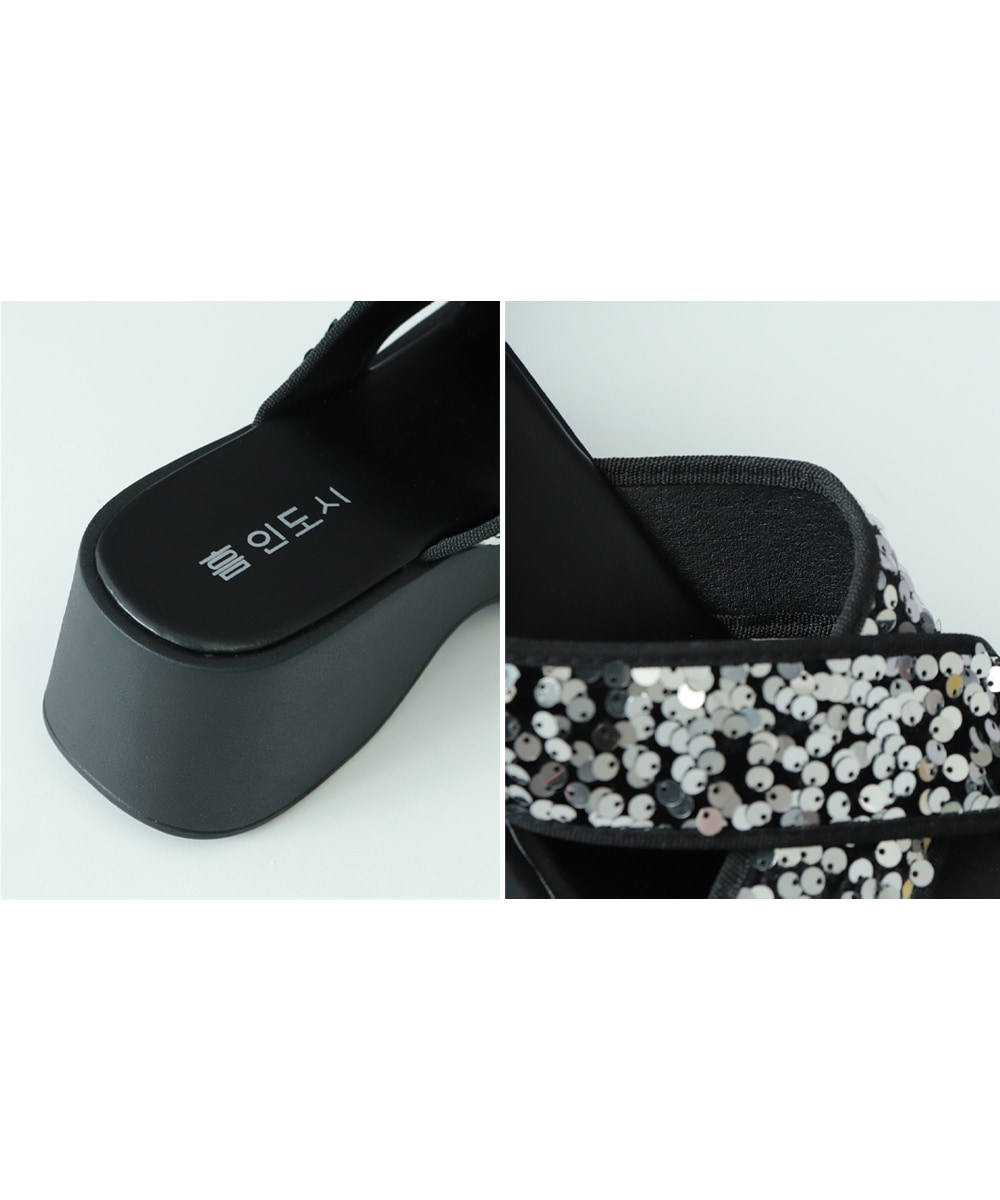 国内即納 厚底サンダル ミュールサンダル 夏 美脚 99GYXC-124