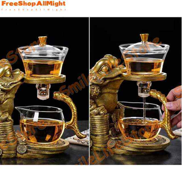 【2枚購入で100円OFF】ティーポット 急須 耐熱ガラス 半自動茶メーカー 磁気水の分流回転 透明 茶こし付き ヒキガエル ガラス製ポット 花茶 おしゃれ美しい 【2枚購入で100円OFF】ティーポット 急須 耐熱ガラス 半自動茶メーカー 磁気水の分流回転 透明 茶こし付き ヒキガエル ガラス製ポット 花茶 おしゃれ美しい