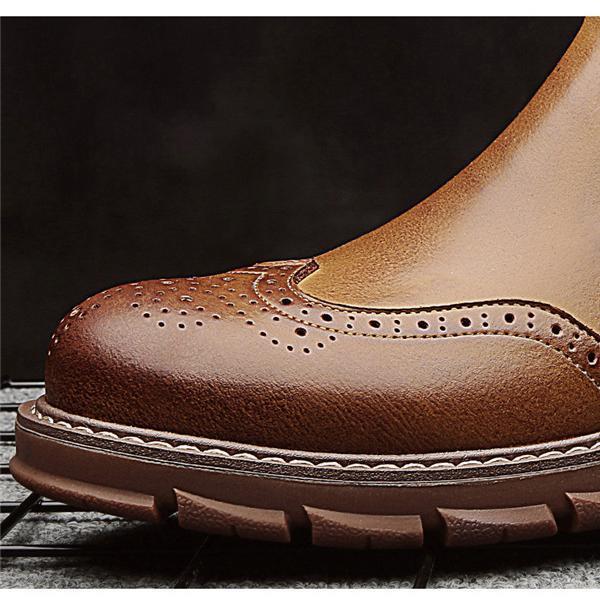 ムートンブーツ ショートブーツ メンズ 本革 裏起毛 紳士靴 ワークブーツ 厚手 ビジネス スニーカー カジュアル 滑り止め 暖かい 冬物 快適