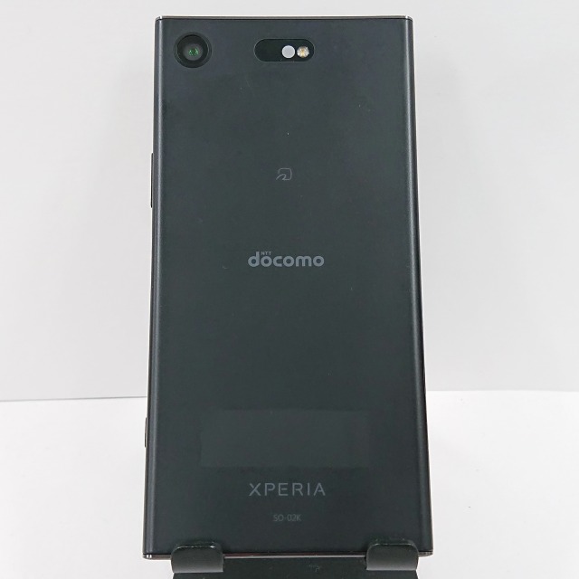 Xperia XZ1 Compact SO-02K ドコモ ブラック 送料無料 本体 c08908 【中古】