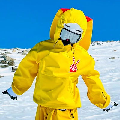 Qoo10] スノーボードウェア ウサギ耳 可愛い 1 : アウトドア