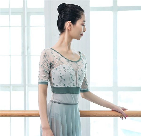 バレエ衣装 ballet用品 レッスン着 練習衣装 花柄 ラウンドネック バレエ レオタード 大人 バレエ用品 コスチューム ユニフォーム バレリーナ 衣装 ダンス バレエ用品 緑 グリーン 大人 お バレエ衣装 ballet用品 レッスン着 練習衣装 花柄 ラウンドネック バレエ レオタード 大人 バレエ用品 コスチューム ユニフォーム バレリーナ 衣装 ダンス バレエ用品 緑 グリーン 大人 お